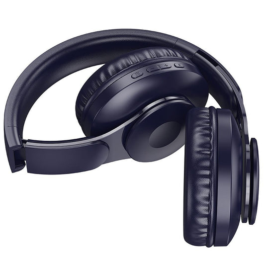 Handsfree Bluetooth HOCO W45, A2DP, Blå