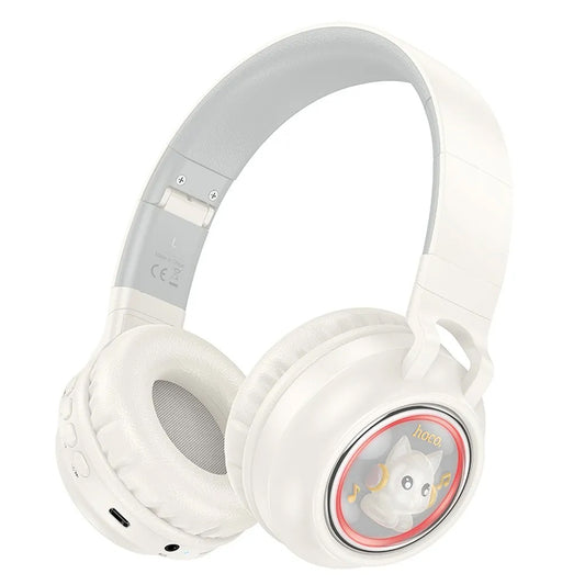 Handsfree Bluetooth HOCO W50 Kids Cute Cat, A2DP, Vit