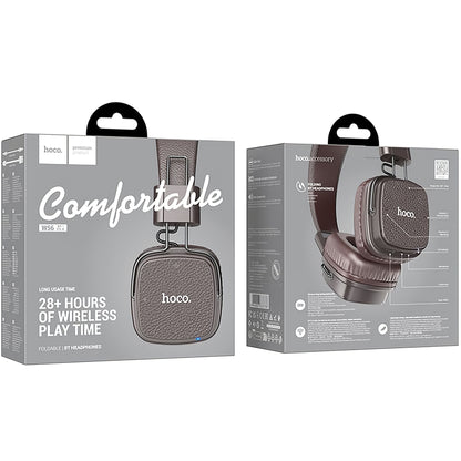 Bluetooth handsfree HOCO W56, A2DP, Brun 
