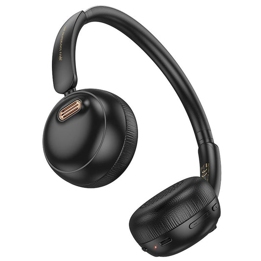 Handsfree Bluetooth HOCO W62, Svart