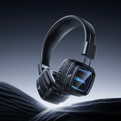 Bluetooth-handsfree HOCO W72, A2DP, Svart
