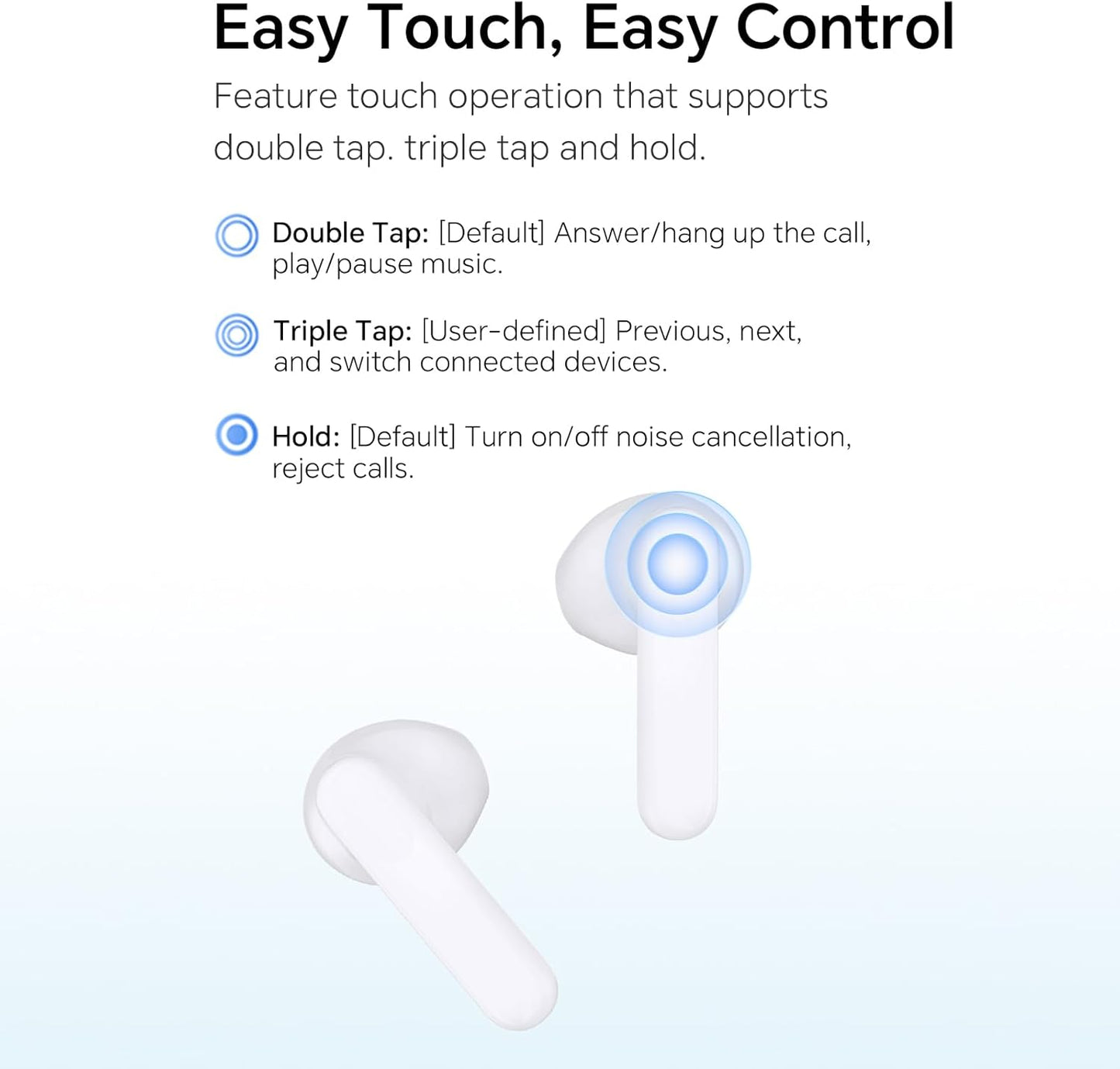 Handsfree Bluetooth Honor Choice X7e, TWS, ANC, Vit 5504ABHF