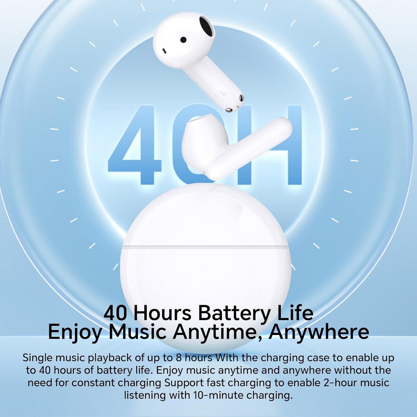 Handsfree Bluetooth Honor Choice X7e, TWS, ANC, Vit 5504ABHF
