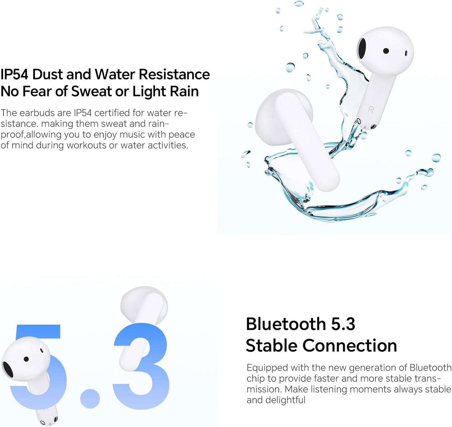 Handsfree Bluetooth Honor Choice X7e, TWS, ANC, Vit 5504ABHF