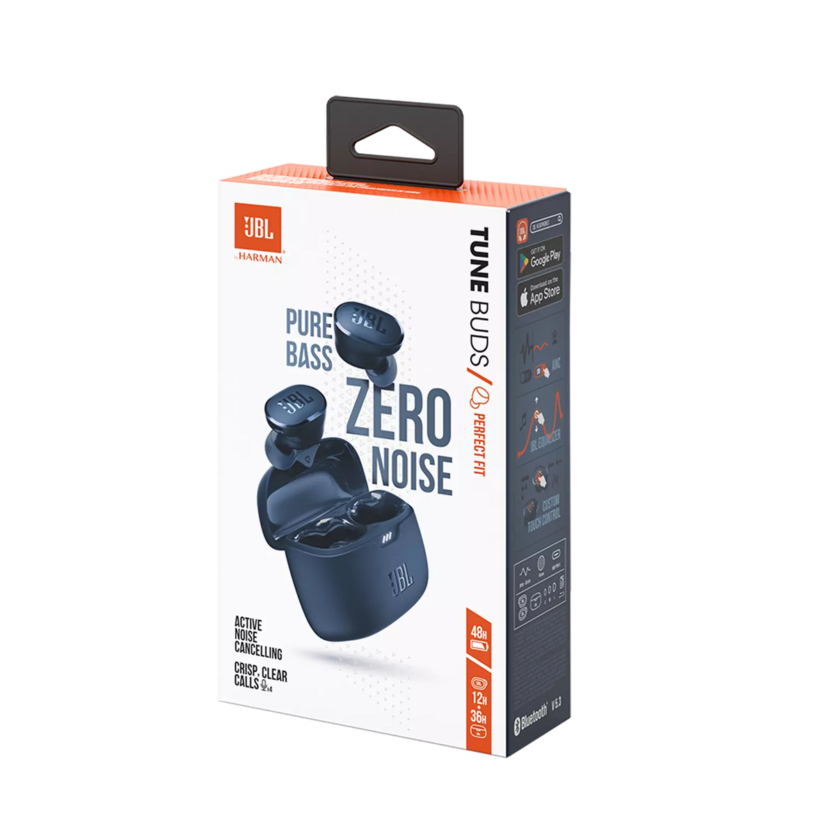 Handsfree Bluetooth JBL Tune Buds, TWS, ANC, MultiPoint, Blue JBLTBUDSBLU