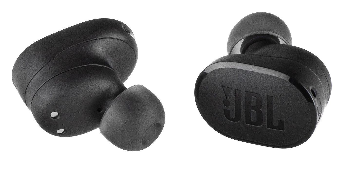 Handsfree Bluetooth JBL Tune Buds, TWS, ANC, Multipoint, Svart JBLTBUDSBLK