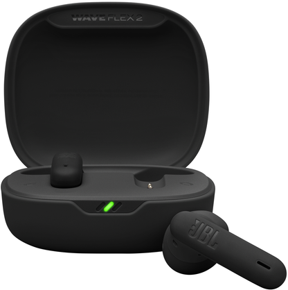 Handsfree Bluetooth JBL Wave Flex 2, TWS, ANC, MultiPoint, Black JBLWFLEX2BLK