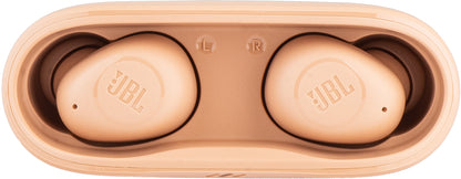 Handsfree Bluetooth JBL Wave Buds, TWS, Beige, Omslaget JBLWBUDSBEG