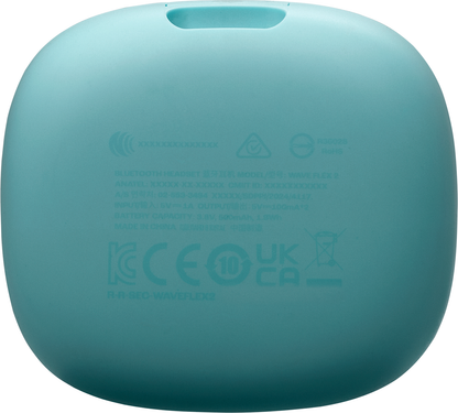 Bluetooth-handsfree JBL Wave Flex 2, TWS, ANC, MultiPoint, Blå JBLWFLEX2BLU