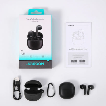 Handsfree Bluetooth Joyroom Funpods JR-FB1 Ny Version, TWS, Svart