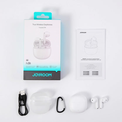 Handsfree Bluetooth Joyroom Funpods JR-FB1 Ny Version, TWS, Vit