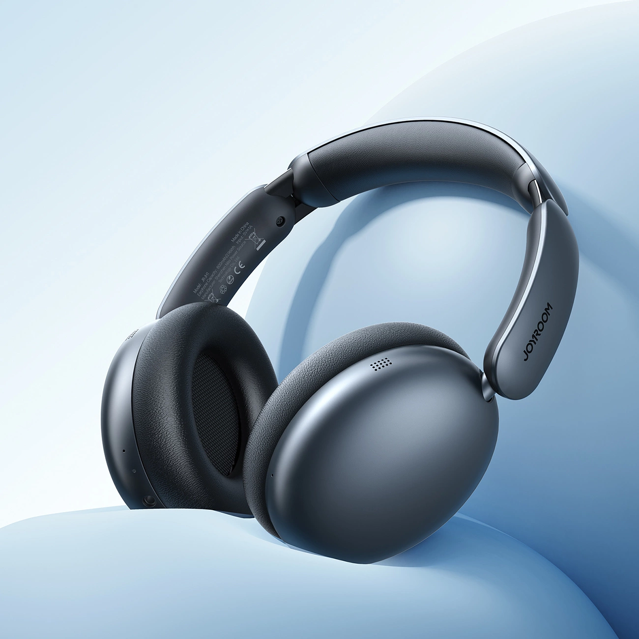 Handsfree Bluetooth Joyroom JR-JH1, A2DP, ANC, Svart