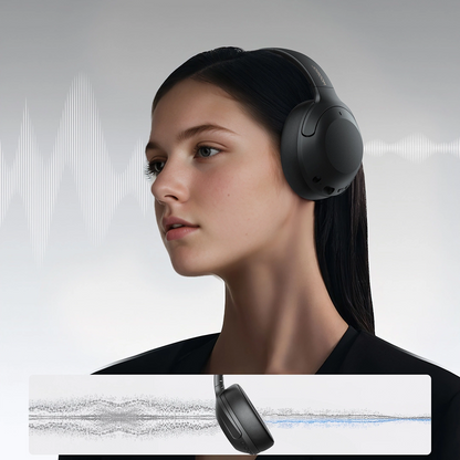Bluetooth-handsfree Joyroom JR-JH2, A2DP, ANC, Svart