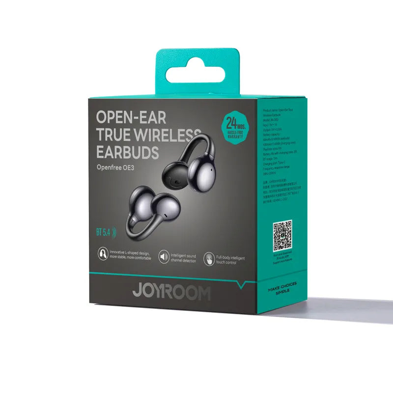 Handsfree Bluetooth Joyroom Openfree JR-OE3, TWS, Svart