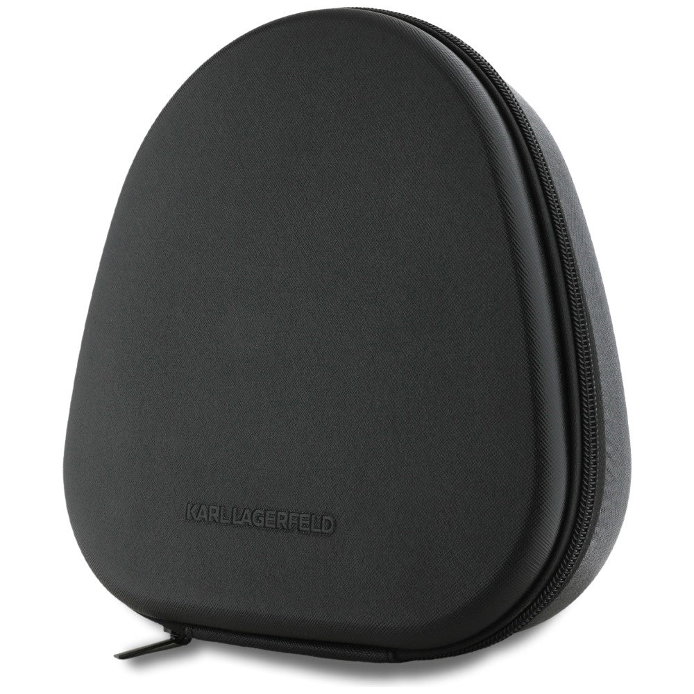 Handsfree Bluetooth Karl Lagerfeld Saffiano Elongated, A2DP, ANC, Grå