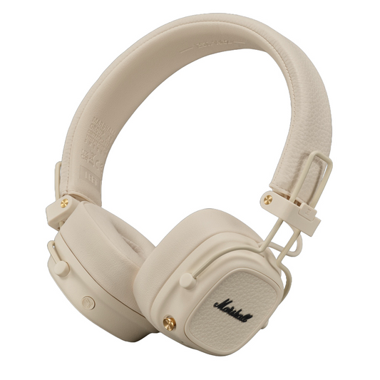 Handsfree Bluetooth Marshall Major V, A2DP, Creme, Omslaget