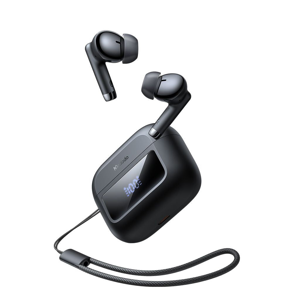 Handsfree Bluetooth McDodo HP-3290 B04 Display, TWS, Svart