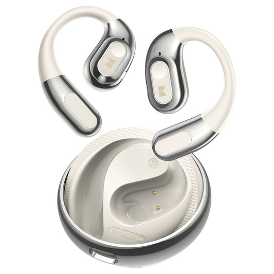Handsfree Bluetooth Monster AC330 AI-översättning, TWS, Vit
