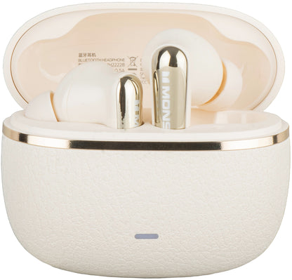 Handsfree Bluetooth Monster Clarity 200, TWS, ANC, Ljus Creme