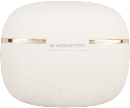Handsfree Bluetooth Monster Clarity 200, TWS, ANC, Ljus Creme