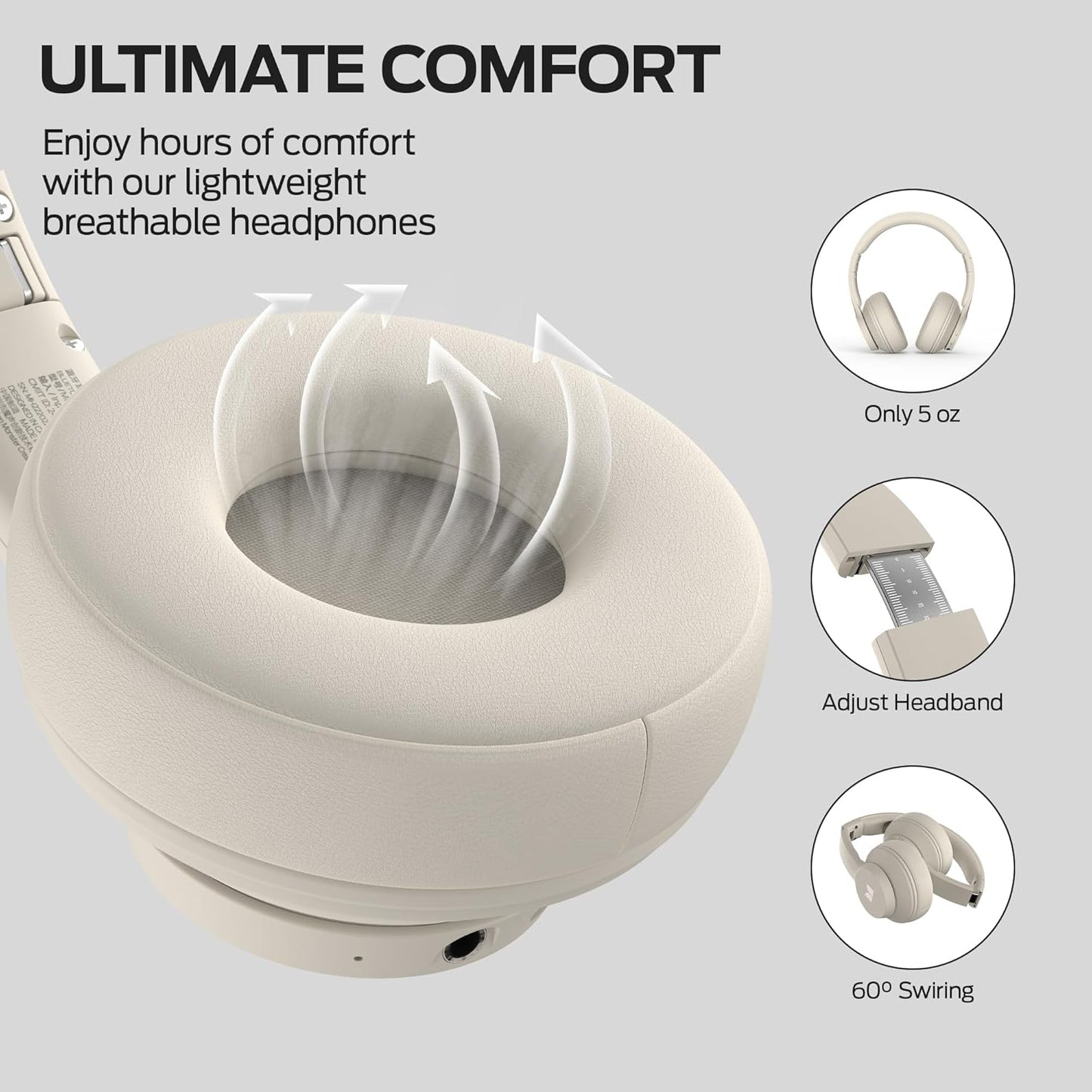 Handsfree Bluetooth Monster Mission 100, MultiPoint, A2DP, ANC, Vit