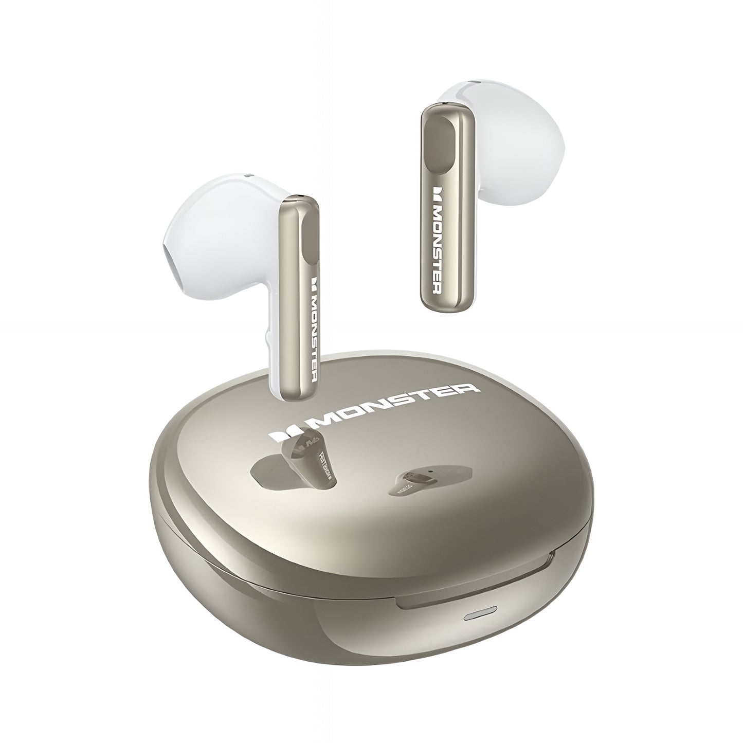 Bluetooth-handsfree Monster N-Lite 209, TWS, Silver