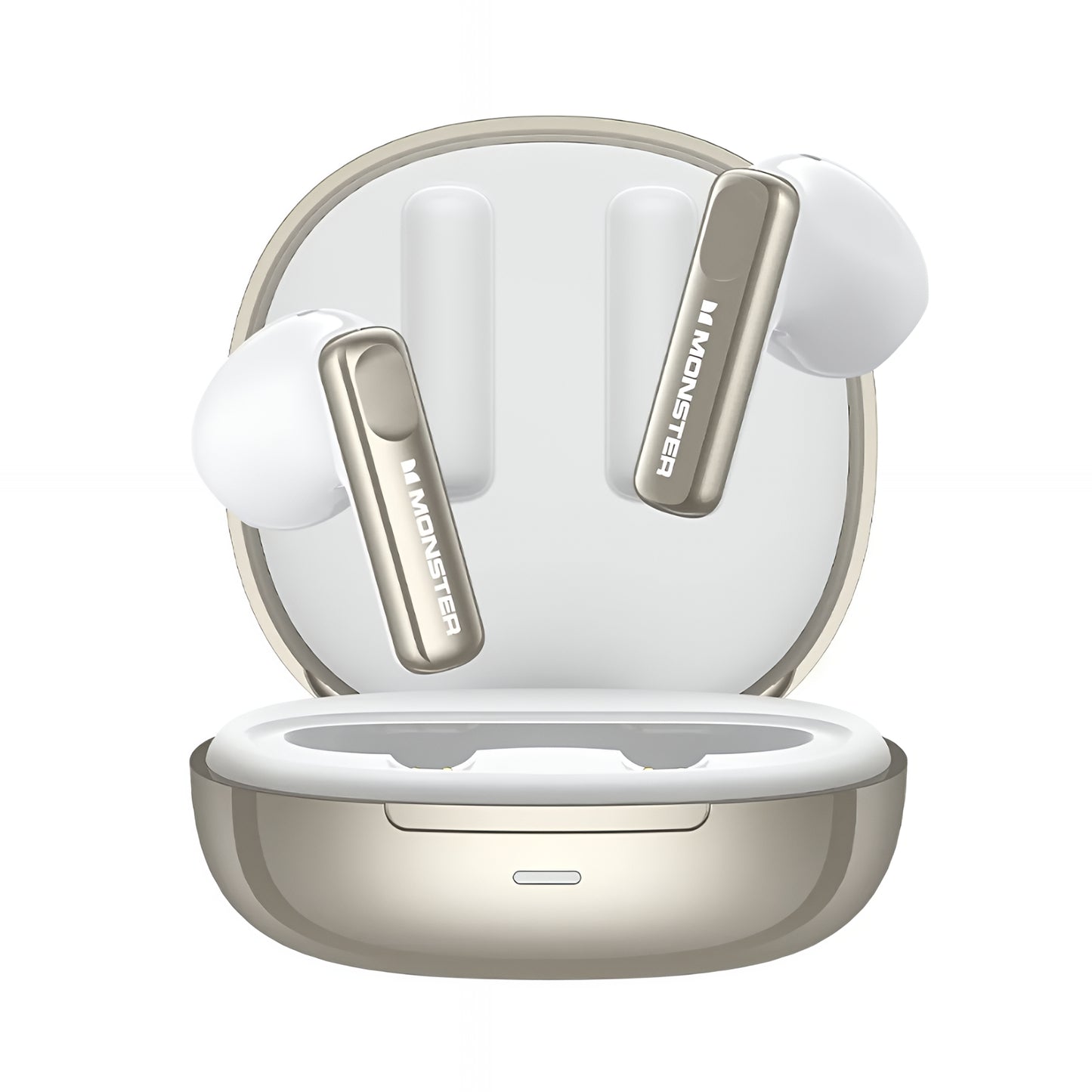 Bluetooth-handsfree Monster N-Lite 209, TWS, Silver