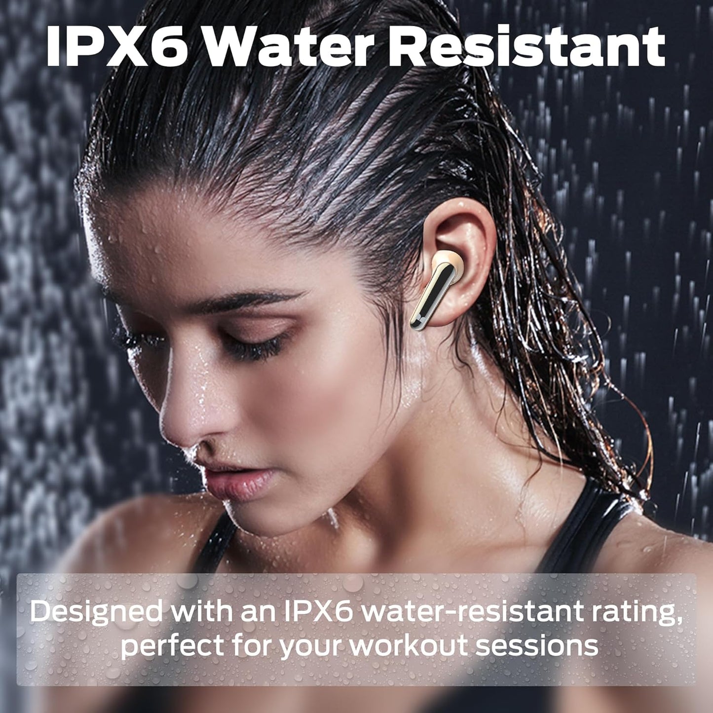 Handsfree Bluetooth Monster N-Lite 203 AirLinks, TWS, Guld