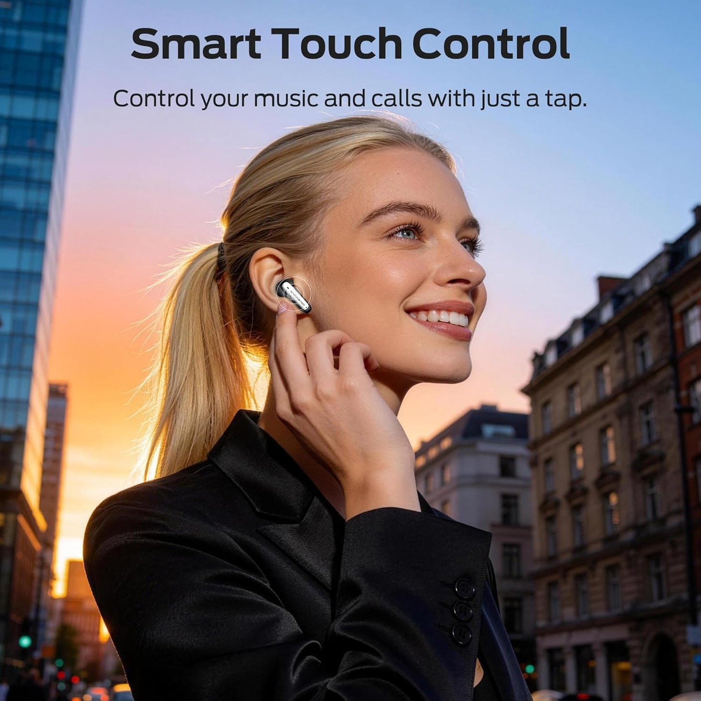 Handsfree Bluetooth Monster N-Lite 310, TWS, Svart