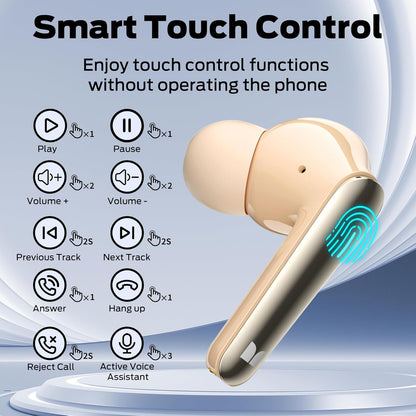 Handsfree Bluetooth Monster N-Lite 203 AirLinks, TWS, Guld