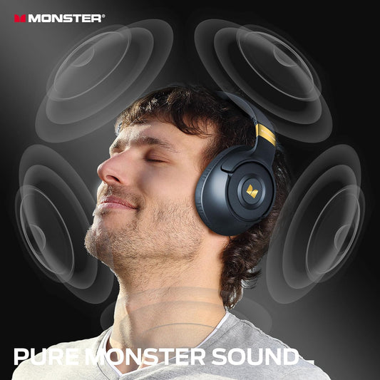 Handsfree Bluetooth Monster Persona SE, A2DP, ANC, Blå