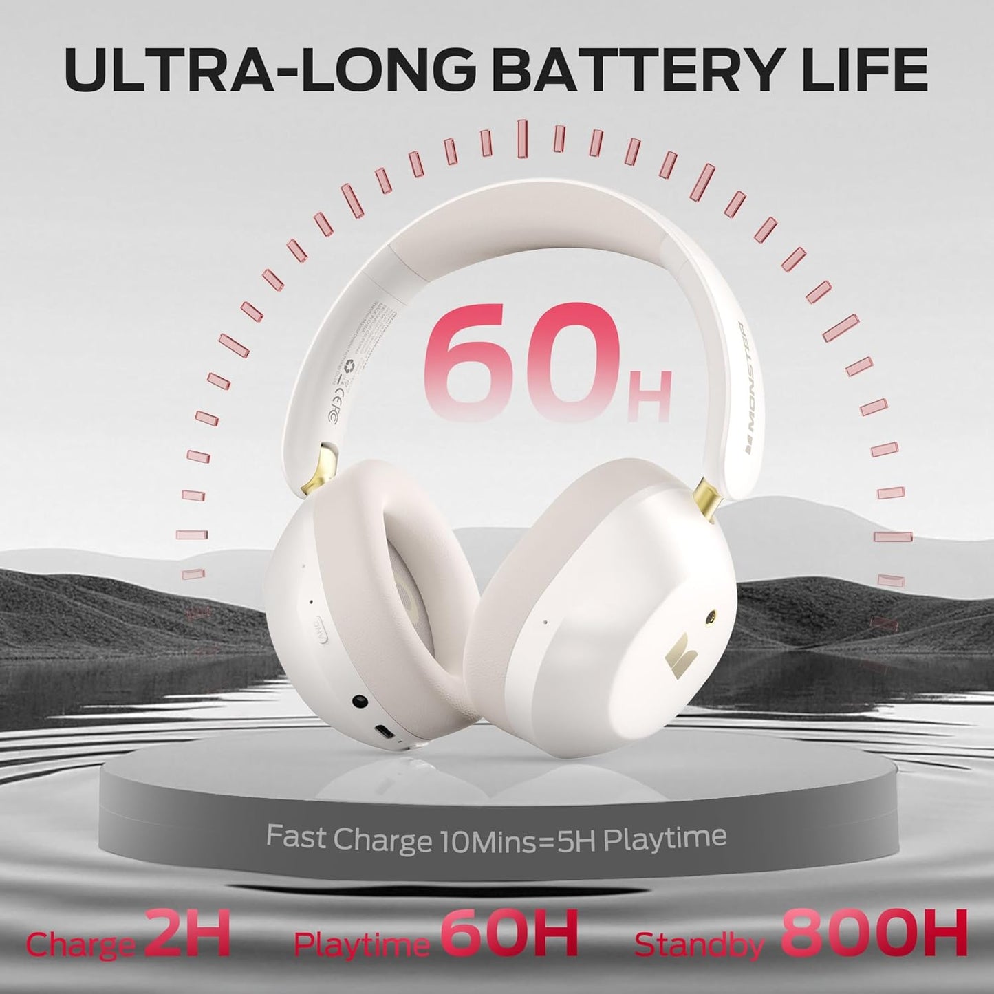 Handsfree Bluetooth Monster Persona 6th, MultiPoint, A2DP, ANC, Vit