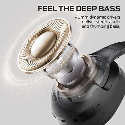 Handsfree Bluetooth Monster Persona 5th, MultiPoint, A2DP, ANC, Svart