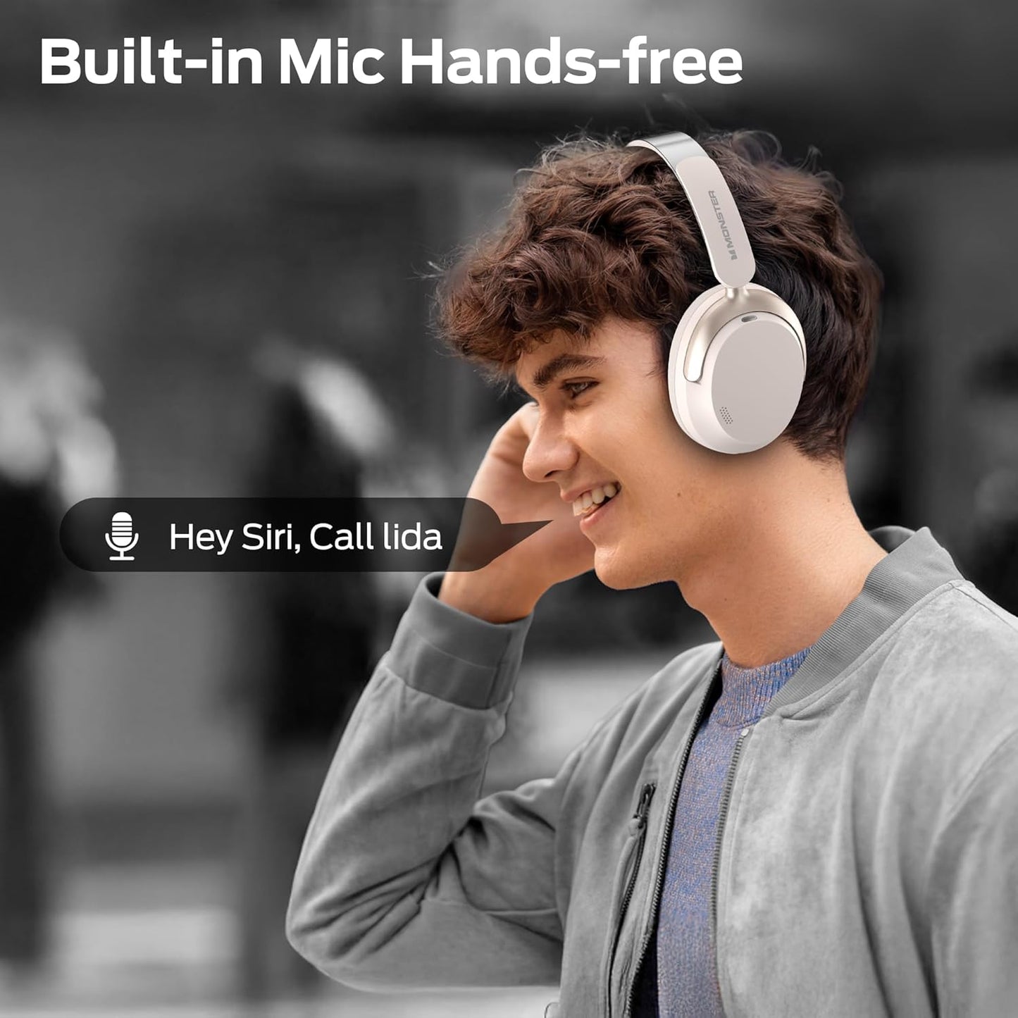 Handsfree Bluetooth Monster Persona 3rd, MultiPoint, A2DP, ANC, Vit