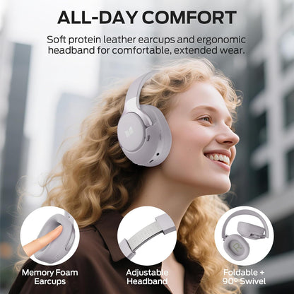 Handsfree Bluetooth Monster Persona 5th, MultiPoint, A2DP, ANC, Lila
