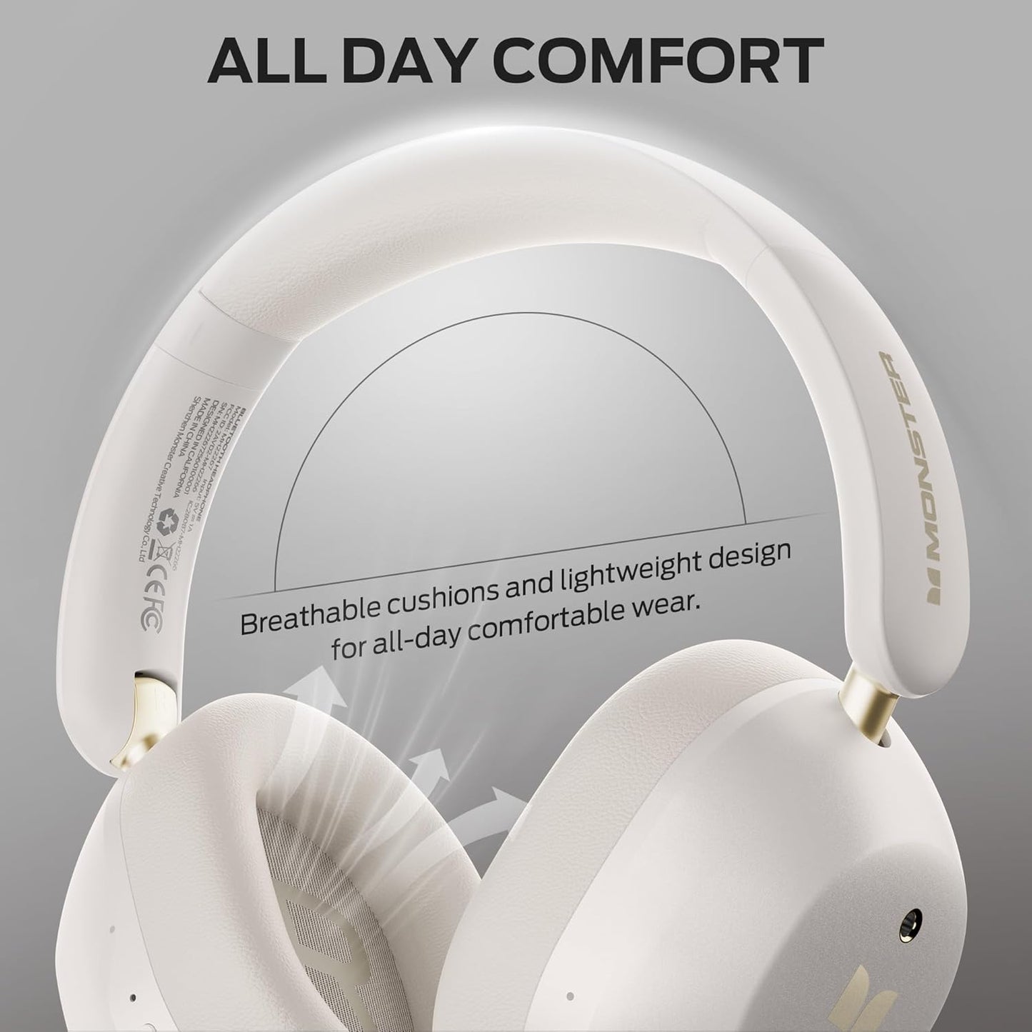 Handsfree Bluetooth Monster Persona 6th, MultiPoint, A2DP, ANC, Vit