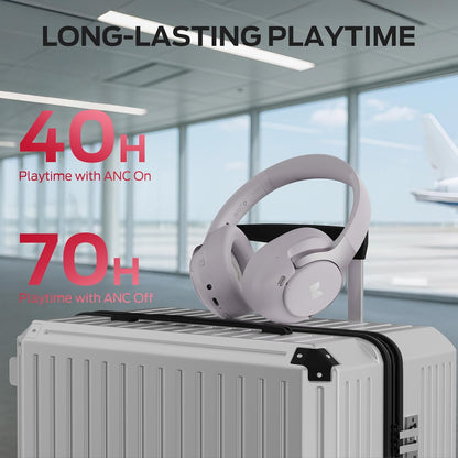Handsfree Bluetooth Monster Persona 5th, MultiPoint, A2DP, ANC, Lila