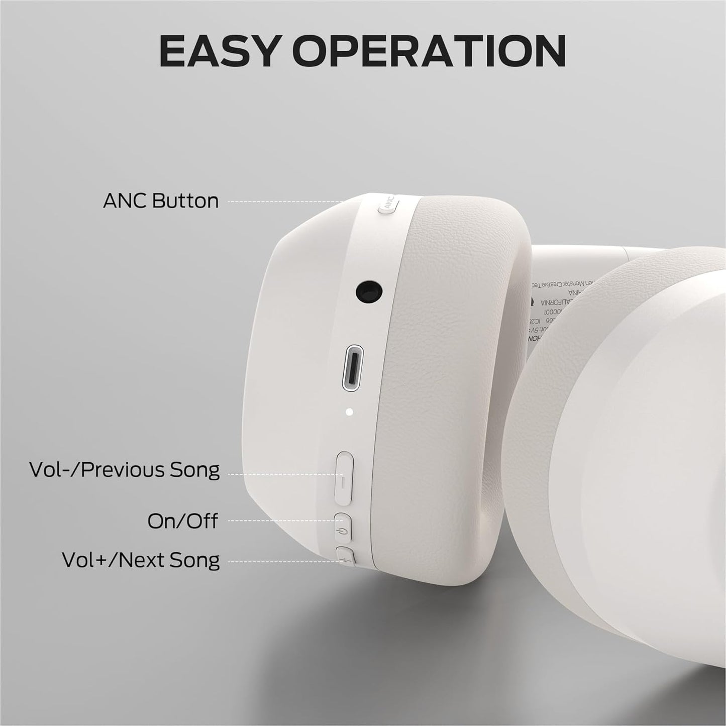 Handsfree Bluetooth Monster Persona 6th, MultiPoint, A2DP, ANC, Vit