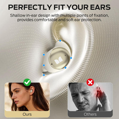 Handsfree Bluetooth Monster Sleep Ear200, TWS, ANC, Guld
