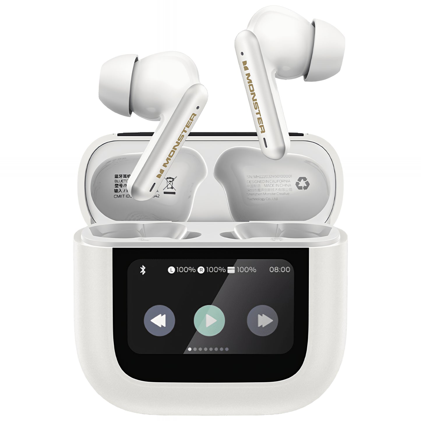 Handsfree Bluetooth Monster TH300, TWS, Vit