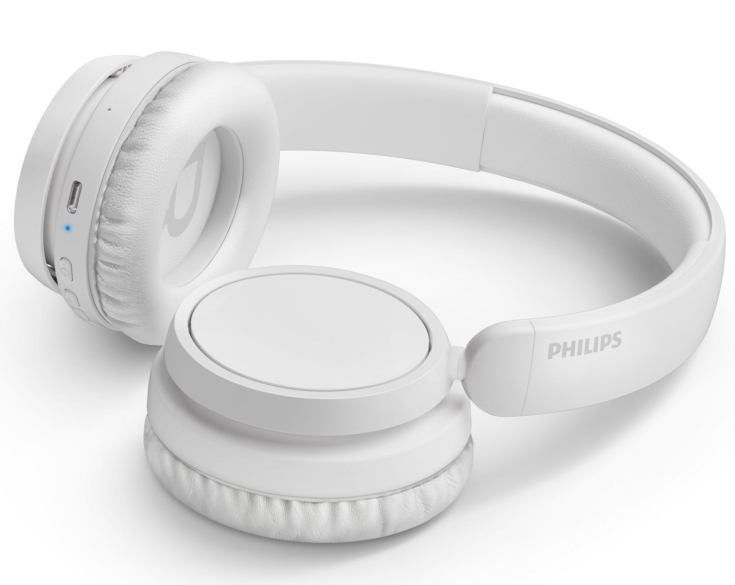 Handsfree Bluetooth Philips 5000, A2DP, Vit TAH5209WT/97