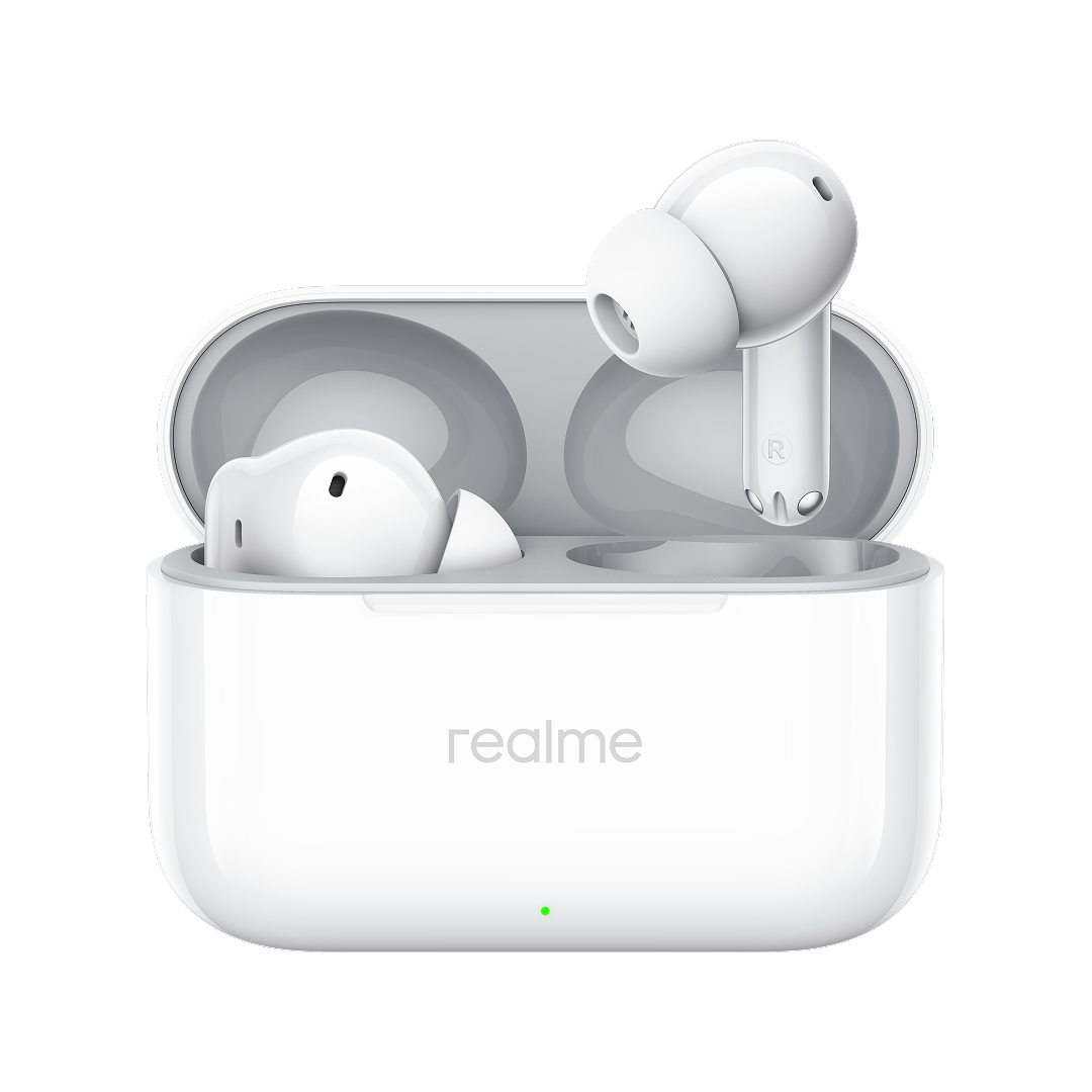 Handsfree Bluetooth Realme Buds T200, TWS, ANC, MultiPoint, Vit