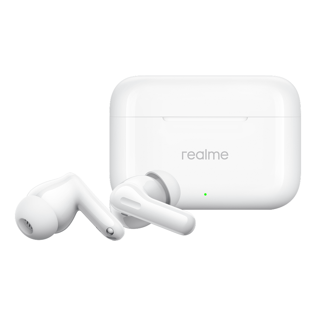 Handsfree Bluetooth Realme Buds T200, TWS, ANC, MultiPoint, Vit