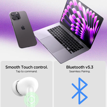 Handsfree Bluetooth Spigen SA2400, TWS, ANC, Vit