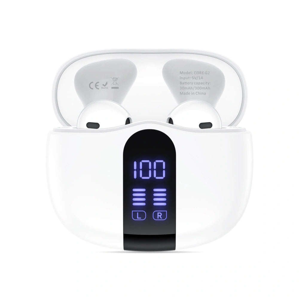 Bluetooth-handsfree Tech-Protect Ultraboost Core G2, TWS, Vit