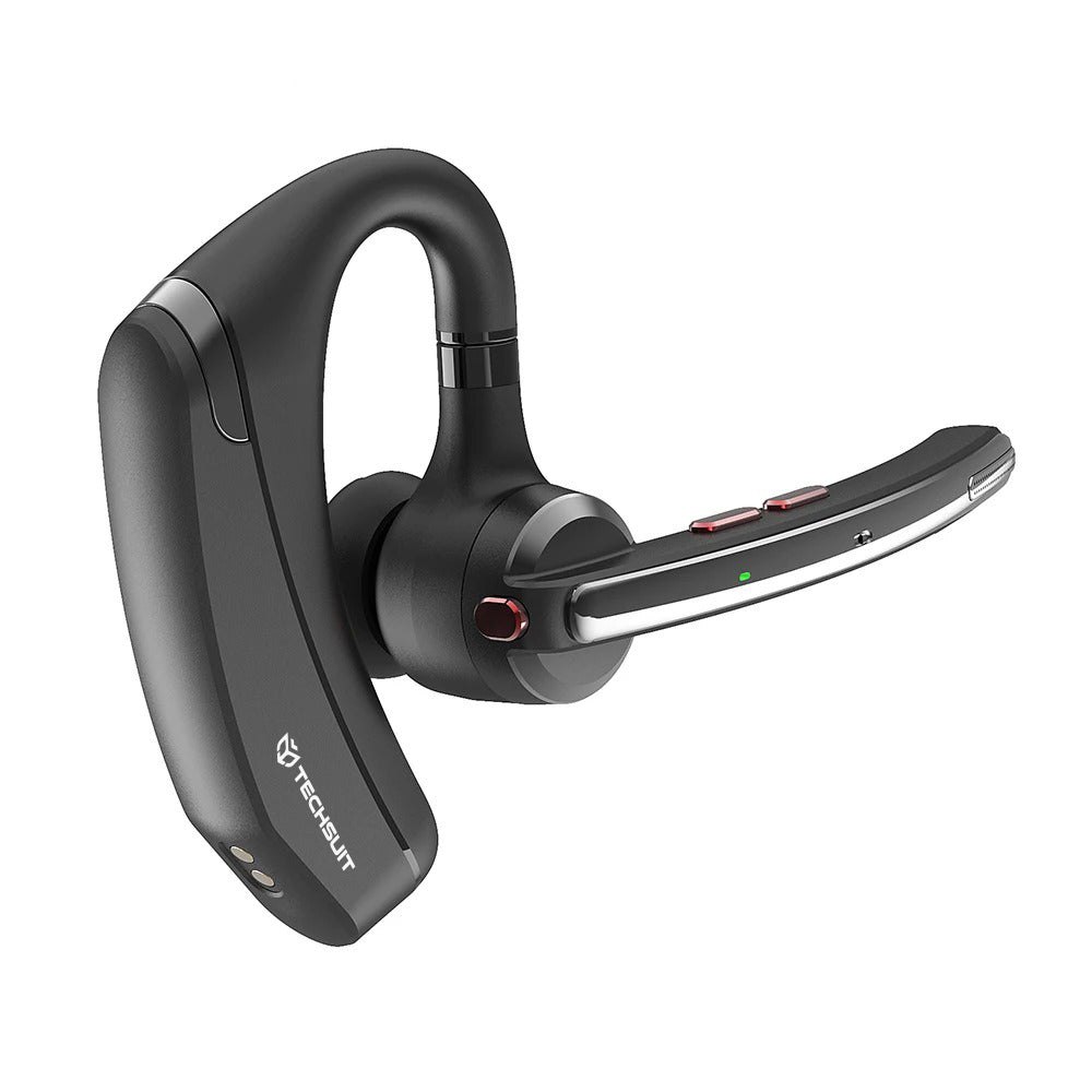 Bluetooth-headset Techsuit SoundForce Pro G10 för callcenter, A2DP, svart