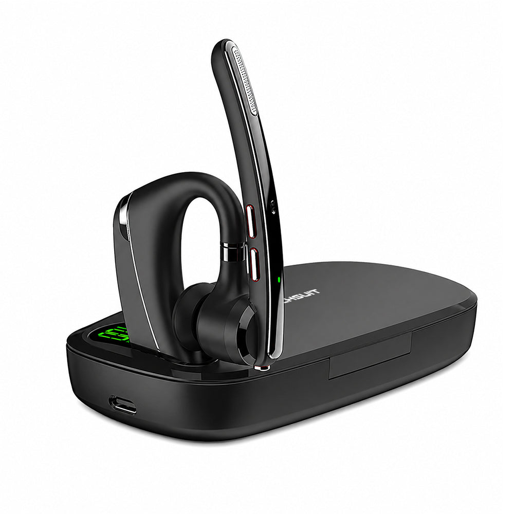Bluetooth-headset Techsuit SoundForce Pro G10 för callcenter, A2DP, svart
