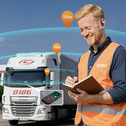 Handsfree Bluetooth Techsuit Vocelis Pro CB4, A2DP, Blå