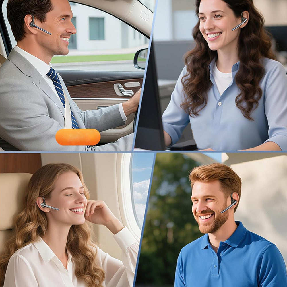 Handsfree Bluetooth Techsuit Vocelis Pro CB4, A2DP, Blå