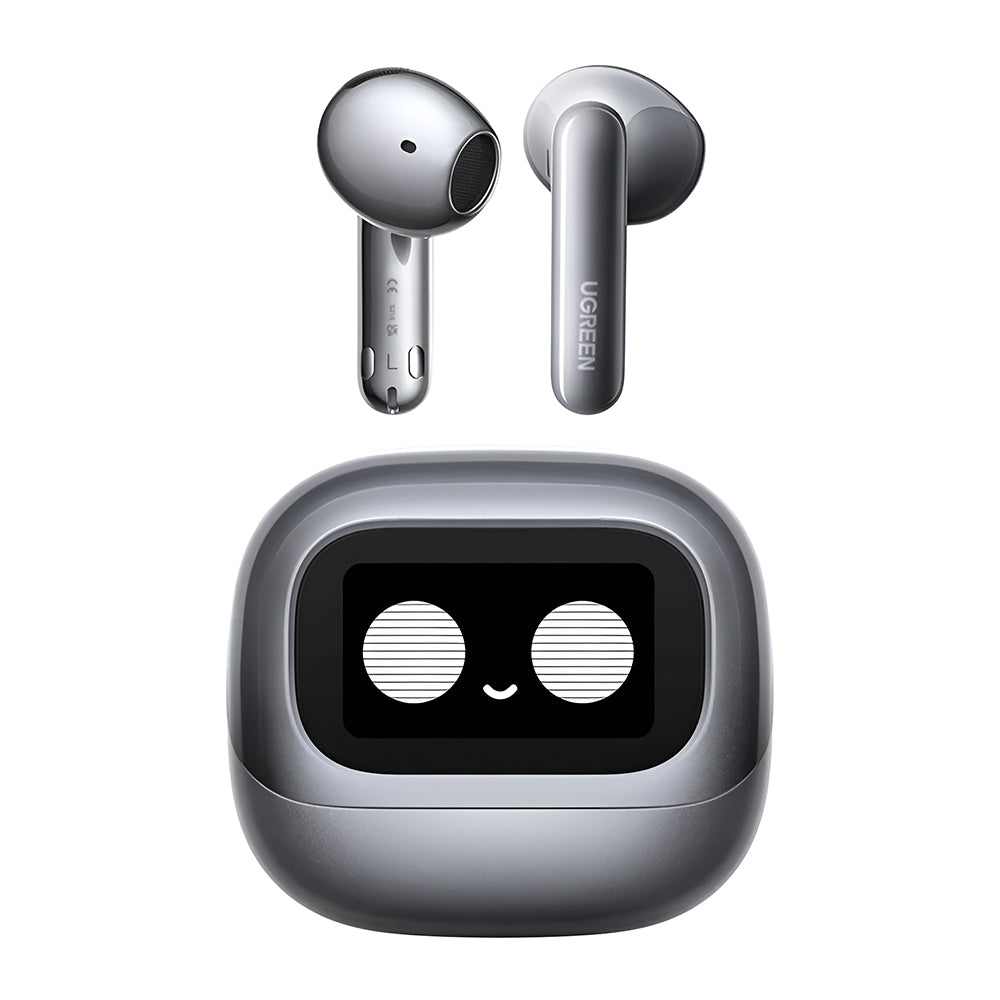 Handsfree Bluetooth UGREEN HiTune H6 Magic WS216 (75288), TWS, ANC, MultiPoint, Grå
